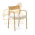 Стул Falconera со съемным чехлом из массива дуба с натуральной отделкой FSC Mix Credit Стул Falconera со съемным чехлом из массива дуба с натуральной отделкой FSC Mix Credit