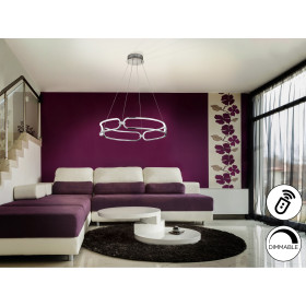 Подвесной светильник Colette LED хром 60Ø DIM
