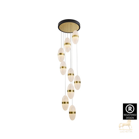 Подвесной светильник Garden 9L черный/бронзовый Подвесной светильник Garden 9L черный/бронзовый