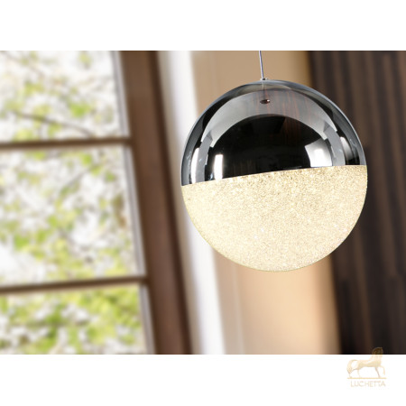 Подвесной светильник Sphere 1L LED Ø20 хром Подвесной светильник Sphere 1L LED Ø20 хром