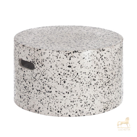 Журнальный столик Jenell terrazzo белый, Ø 52 см Журнальный столик Jenell terrazzo белый, Ø 52 см