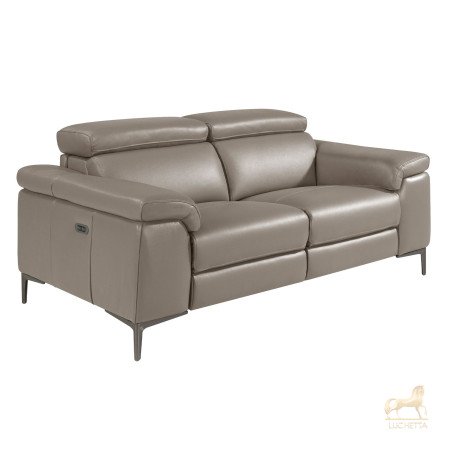 2-х местный диван 6121/5320-2P с обивкой из кожи и механизмом relax 2-х местный диван 6121/5320-2P с обивкой из кожи и механизмом relax