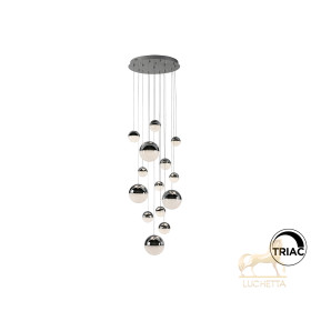 Подвесной светильник Sphere 14L LED Ø60 X500H DIM хром