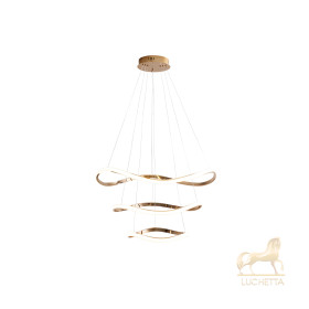 Люстра Naos 3L золотая D80