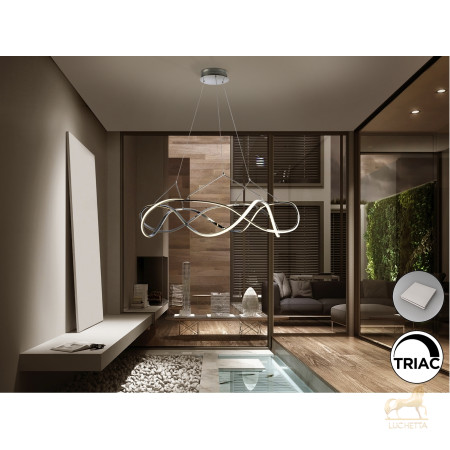Подвесной светильник Molly LED хром DIM Подвесной светильник Molly LED хром DIM
