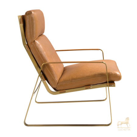 Кресло из кожи цвета Camel 5170 Кресло из кожи цвета Camel 5170