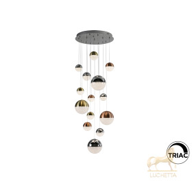 Люстра Sphere 14L разноцветная D60 DIMABLE