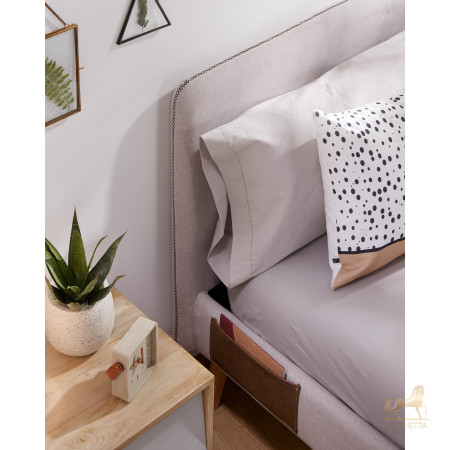 Кровать Lydia 90х190 бежевая Кровать Lydia 90х190 бежевая