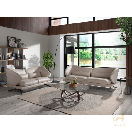 Диван 3-х местный 6146/KF2157-3P-M5652 кожаный с декоративными подушками Диван 3-х местный 6146/KF2157-3P-M5652 кожаный с декоративными подушками