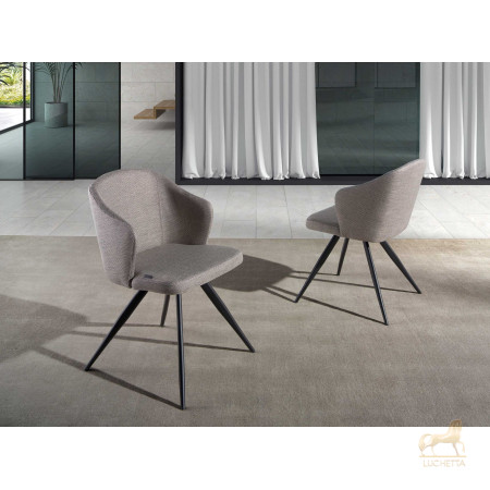 Стул F3208-GRIS /4057 черные ножки Стул F3208-GRIS /4057 черные ножки