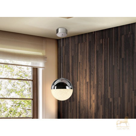 Подвесной светильник Sphere 1L LED Ø20 хром Подвесной светильник Sphere 1L LED Ø20 хром