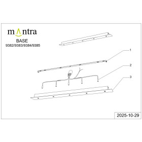 9385+9220 (5L) Подвесная люстра ARRECIFE