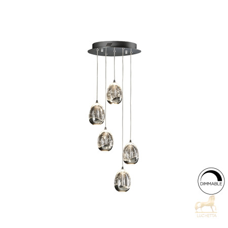 Подвесной светильник Rocio LED 5L Ø30 хром Подвесной светильник Rocio LED 5L Ø30 хром