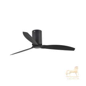 Tube Fan Mini Потолочный вентилятор, черный/матово-черный Ø1280мм 3 лопасти