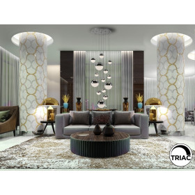 Подвесной светильник Sphere 14L LED Ø60 X500H DIM хром
