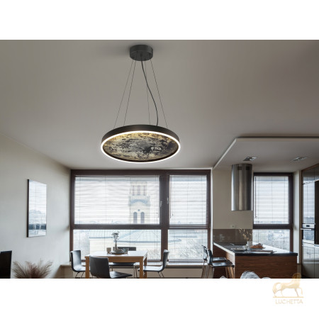 Подвесной светильник Stone CCT- черный LED 60D Подвесной светильник Stone CCT- черный LED 60D