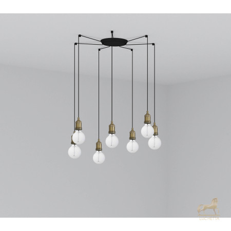 Люстра Art 7L состаренное золото Люстра Art 7L состаренное золото