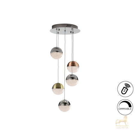 Подвесной светильник Sphere 5L LED Ø33 DIM разноцветный Подвесной светильник Sphere 5L LED Ø33 DIM разноцветный