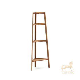 Victora Уличный стеллаж из массива акации 42 x 150 см