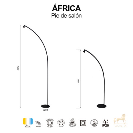 9416 Торшер AFRICA 9416 Торшер AFRICA