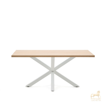 Стол Arya 160x100 белый натуральный Стол Arya 160x100 белый натуральный