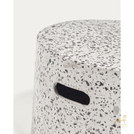 Журнальный столик Jenell terrazzo белый, Ø 52 см Журнальный столик Jenell terrazzo белый, Ø 52 см
