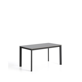 Уличный стол Anafi с графитовой столешницей из спеченного камня, 140 x 80 см