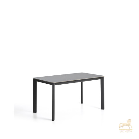 Уличный стол Anafi с графитовой столешницей из спеченного камня, 140 x 80 см Уличный стол Anafi с графитовой столешницей из спеченного камня, 140 x 80 см