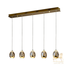 Подвесной светильник Rocio LED 5L золотой