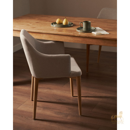 Стол Indra 140 (220) x90 дубовый Стол Indra 140 (220) x90 дубовый