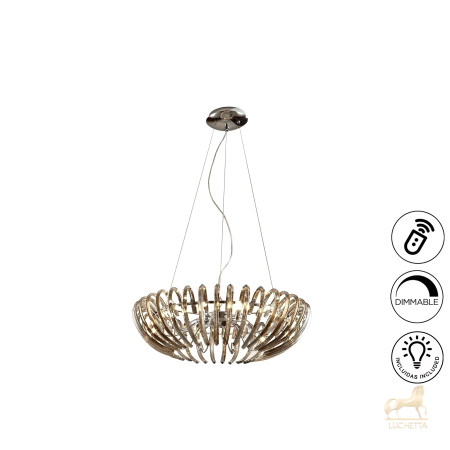 Люстра Ariadna 12L шампань DIMABLE Люстра Ariadna 12L шампань DIMABLE