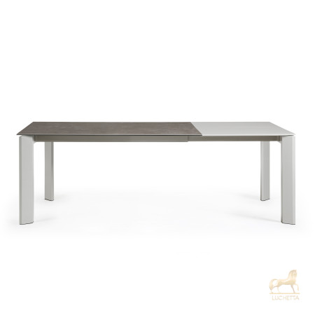 Стол Atta 160 (220) x90 керамика серый Стол Atta 160 (220) x90 керамика серый