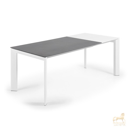 Стол Atta 140 (200) x90 белый керамический Стол Atta 140 (200) x90 белый керамический