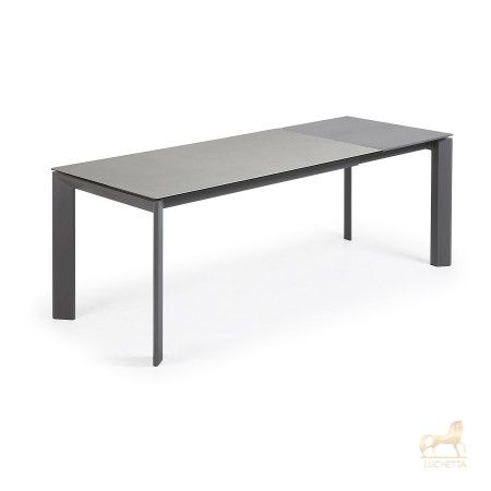 Стол Atta 160 (220) x90 антрацит керамика Стол Atta 160 (220) x90 антрацит керамика