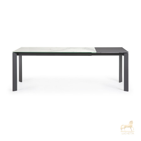 Стол Atta 160 (220) x90 антрацит, керамика Стол Atta 160 (220) x90 антрацит, керамика