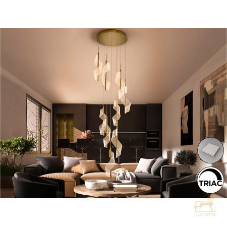 Люстра Velas 9L золотая DIM Люстра Velas 9L золотая DIM