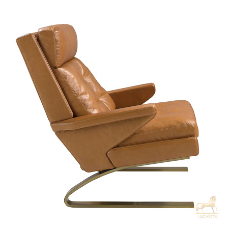 Кресло из кожи цвета Camel 5157 Кресло из кожи цвета Camel 5157