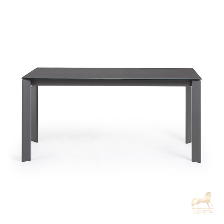 Стол Atta 160 (220) x90 графит керамический Стол Atta 160 (220) x90 графит керамический