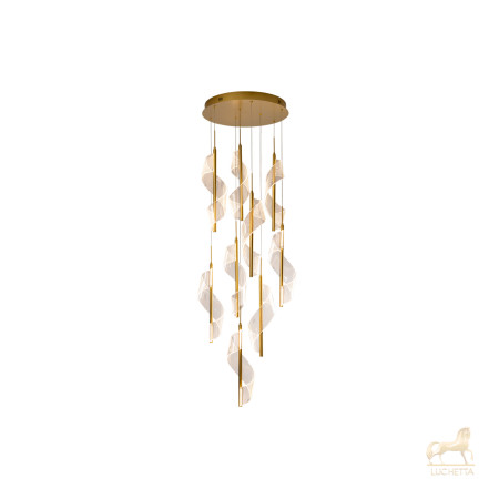Люстра Velas 9L золотая DIM Люстра Velas 9L золотая DIM