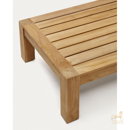 Forcanera Журнальный столик из массива тика 150 x 71 см Forcanera Журнальный столик из массива тика 150 x 71 см