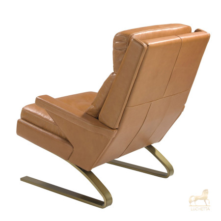 Кресло из кожи цвета Camel 5157 Кресло из кожи цвета Camel 5157
