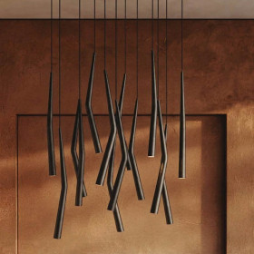 9393+9240 (14L) Подвесная люстра BOOMERANG