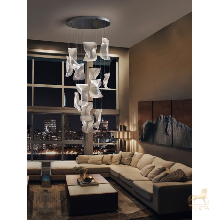 Люстра Velos II 13L хром DIMABLE Люстра Velos II 13L хром DIMABLE