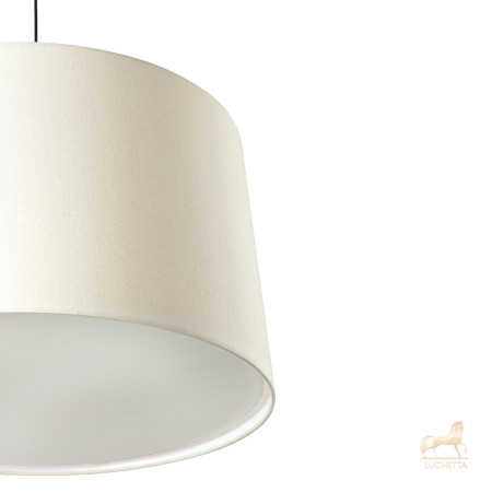Подвесной светильник WINDSOR COLGANTE SIMPLE черный/бежевый абажур 3xE27 Подвесной светильник WINDSOR COLGANTE SIMPLE черный/бежевый абажур 3xE27