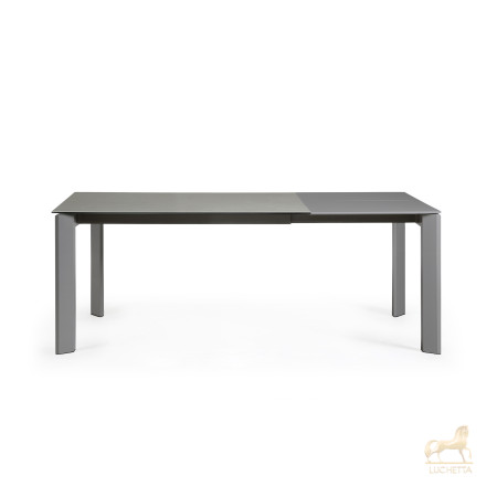 Стол Atta 140 (200) x90 антрацит, серый, керамика Стол Atta 140 (200) x90 антрацит, серый, керамика