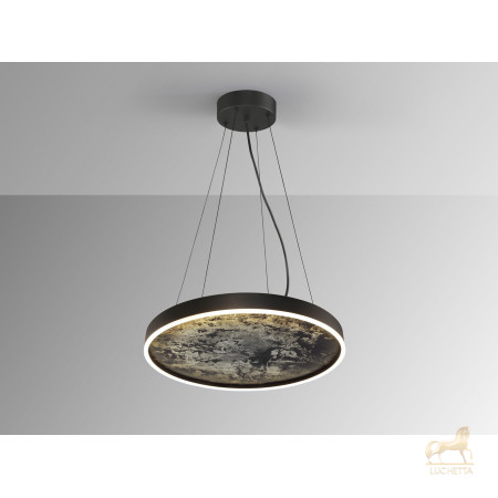 Подвесной светильник Stone CCT- черный LED 60D Подвесной светильник Stone CCT- черный LED 60D