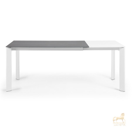 Стол Atta 140 (200) x90 белый керамический Стол Atta 140 (200) x90 белый керамический