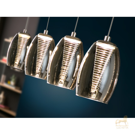 Подвесной светильник Nebula 4L LED хром Подвесной светильник Nebula 4L LED хром