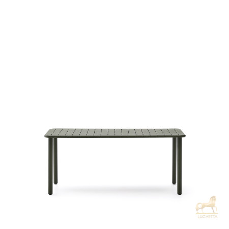 Уличный стол Brai из оцинкованной стали зелёного цвета 180 x 90 см Уличный стол Brai из оцинкованной стали зелёного цвета 180 x 90 см