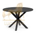 ARYA Круглый Ø 119 cm MDF стол со стальными черными ножками ARYA Круглый Ø 119 cm MDF стол со стальными черными ножками